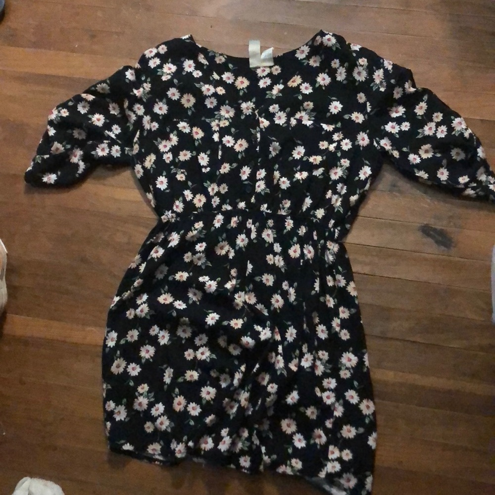 short floral dress